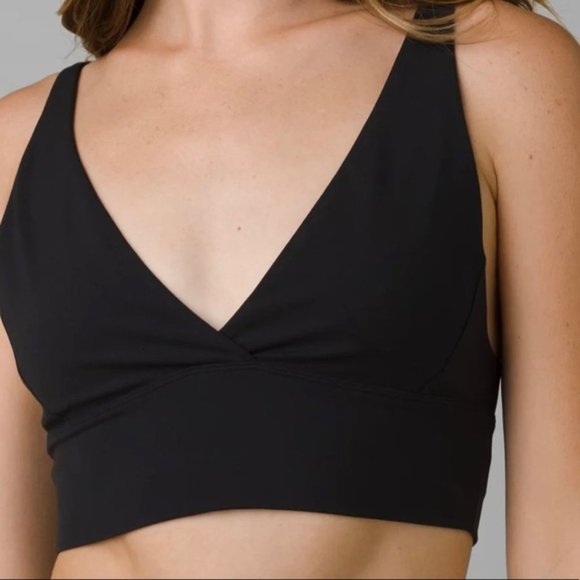 NWT Prana Layna Brami in Black Camo Print size Small - Picture 2 of 5